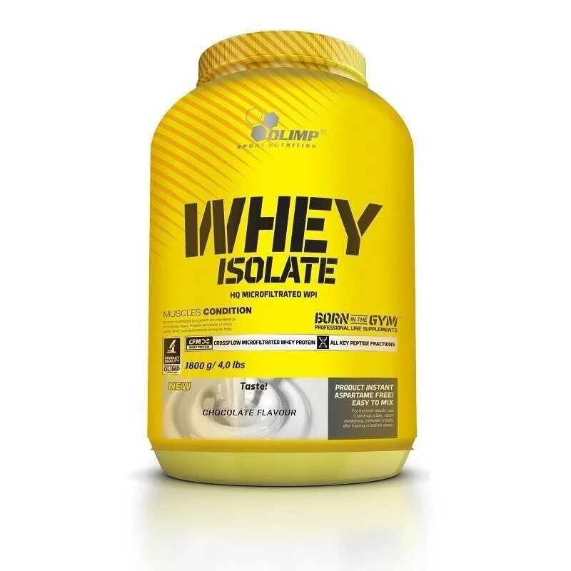 Olimp	PROTEİN	Whey Protein Isolate - Çikolata 1800 gram