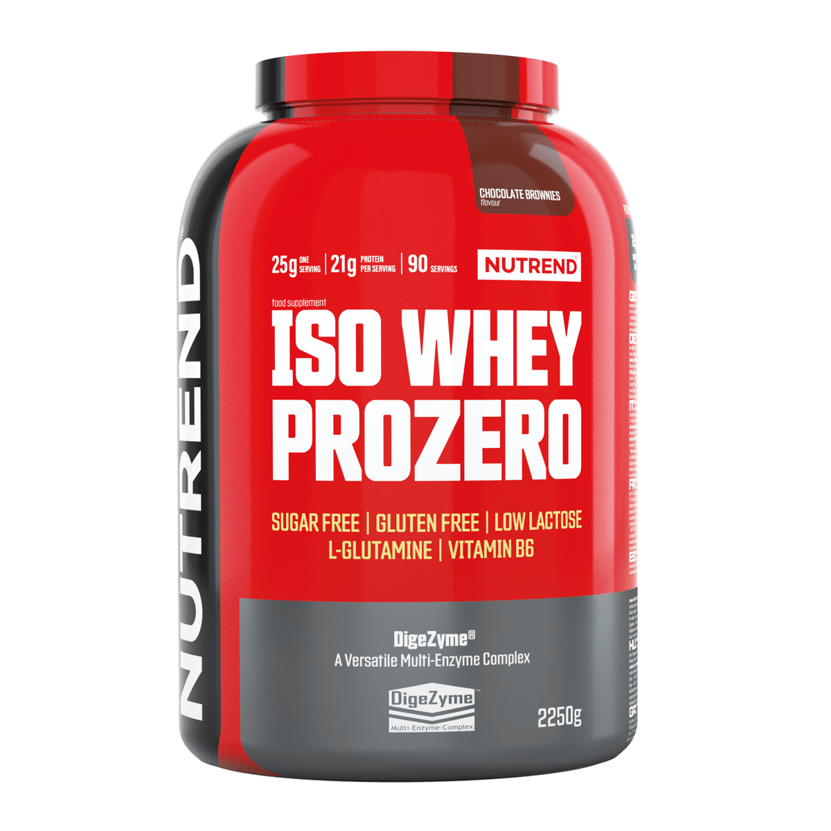 Nutrend PROTEİN Iso Whey ProZero - Çikolata 2250 gram