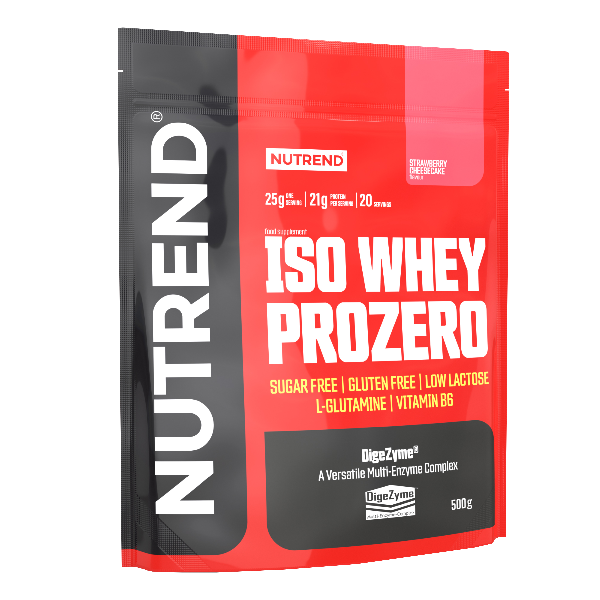 Nutrend PROTEİN Iso Whey ProZero - Çilek Cheesecake 500 gram