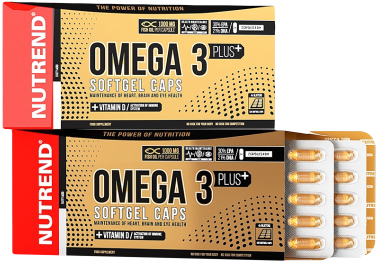 Nutrend VİTAMİN & MİNERAL Gold Omega 120 kapsül